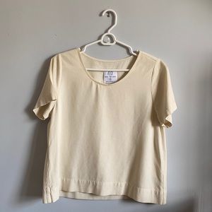 Jamie + The Jones “The Staple…” Tee in White